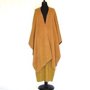 Andrea Jovine Wool Skirt & Cape Set - Hong Kong